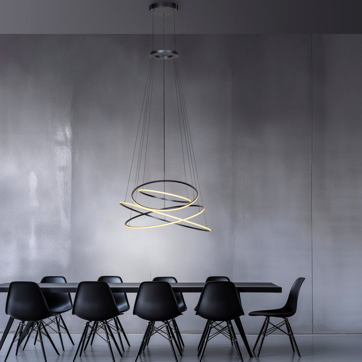Suspension Pure E-Flying Rings grise