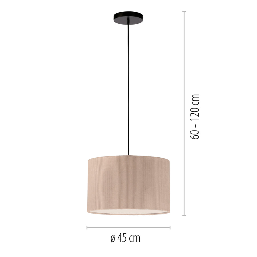 Suspension Green Duro beige, bois
