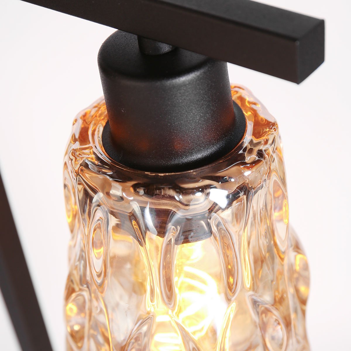 Lampe à poser Vidrio noir
