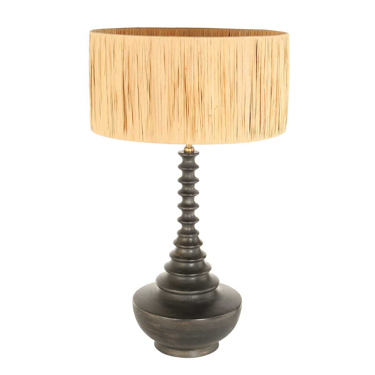 Lampe à poser Bois noir