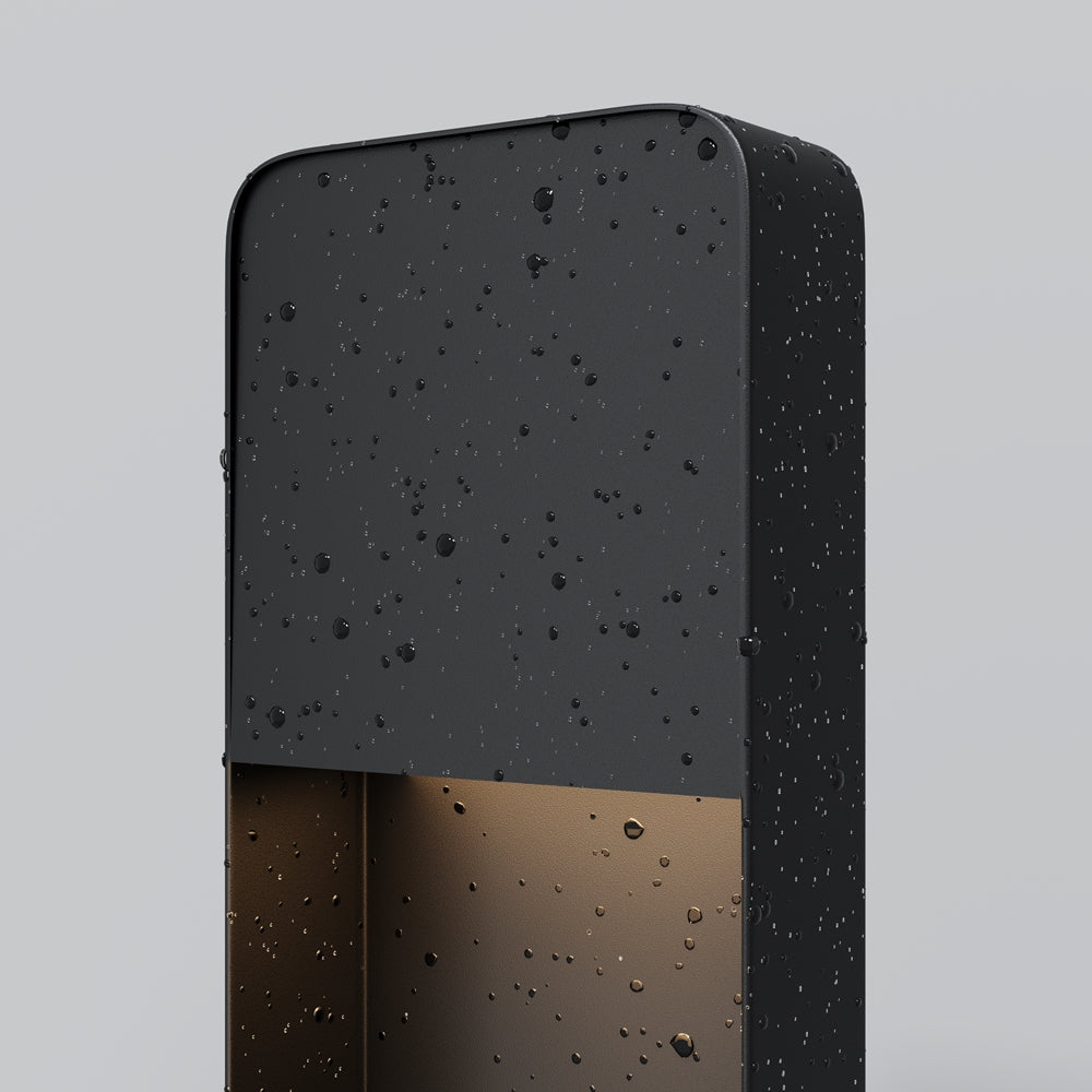 Porte Luminaire exterieur noir