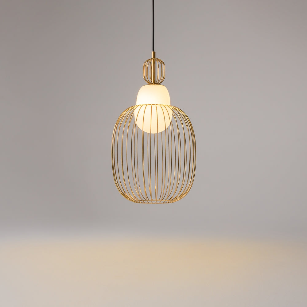 Levitation Suspension luminaire doré