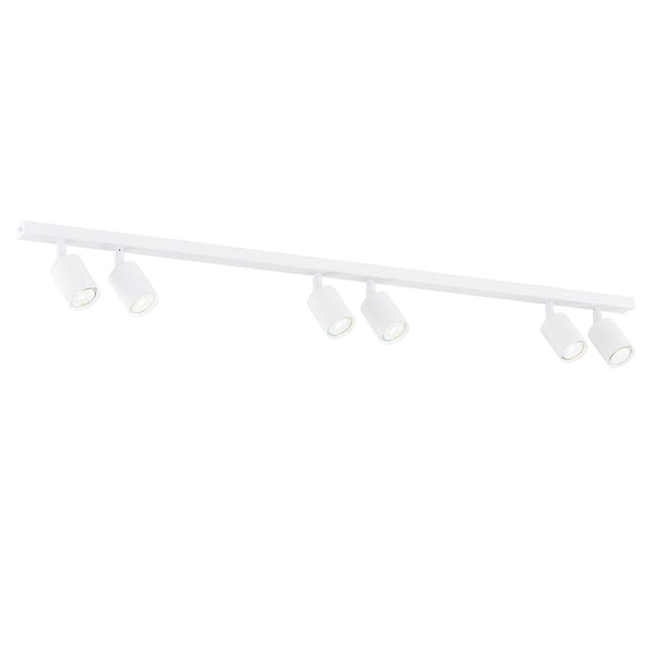 Plafonnier Flash 6 lumières blanc