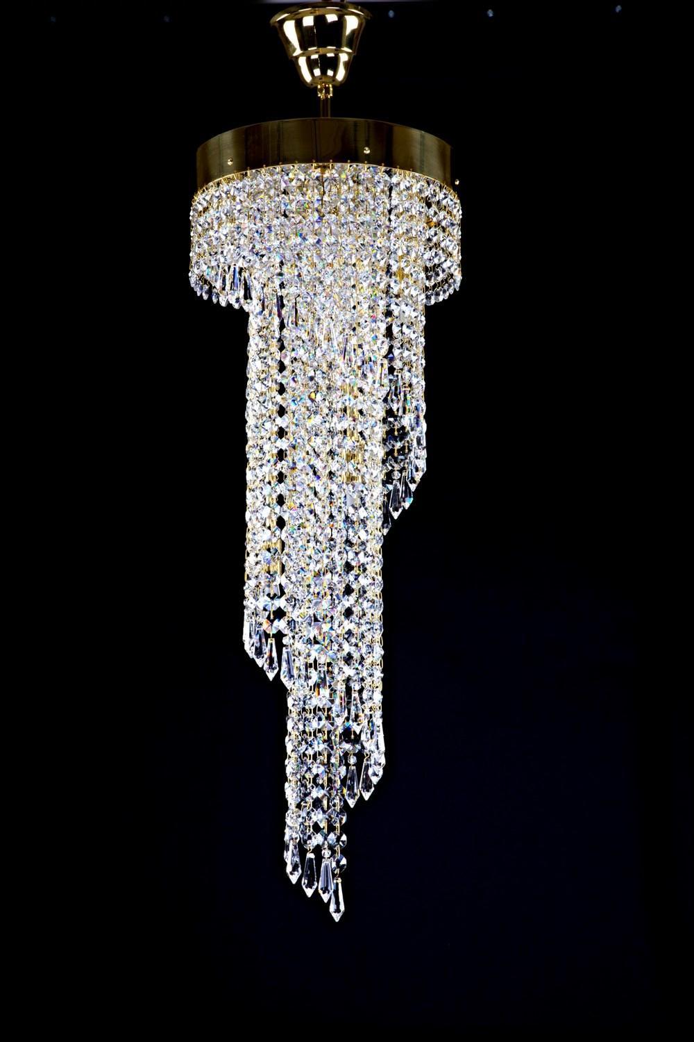 Suspension spirale en cristal L451CLN