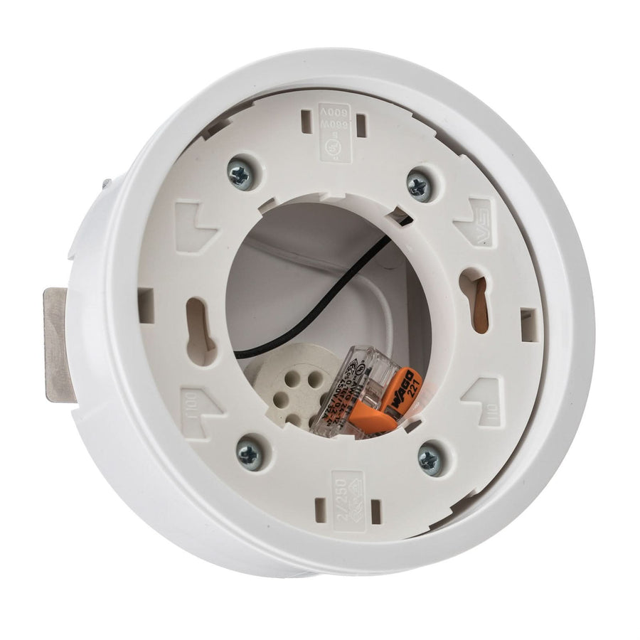 Applique murale Chobin65, blanc, Ø 9,2 cm, IP65