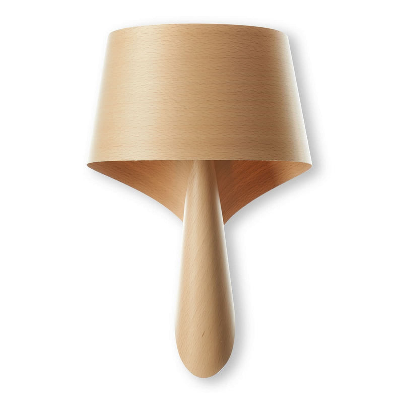 Applique murale Air, hêtre, hauteur 33 cm