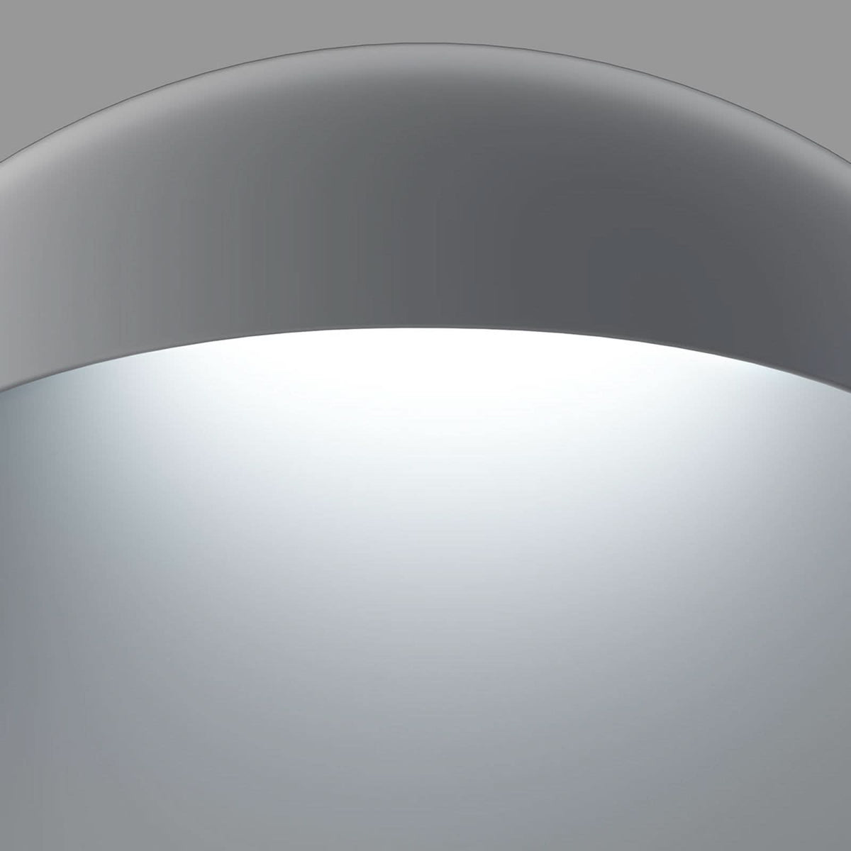 Applique d'extérieur LED Flindt en aluminium, Ø 20 cm, IP65