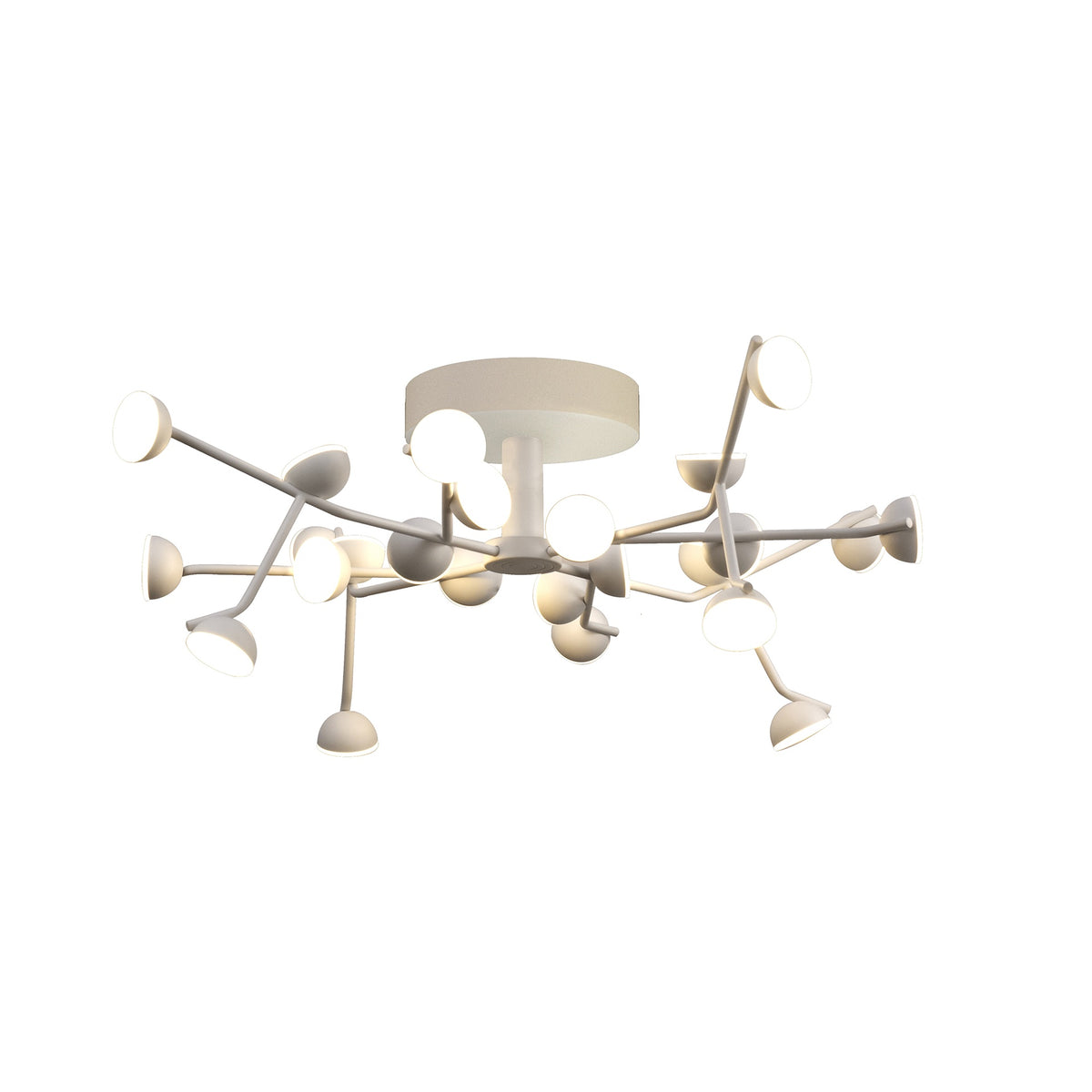 Plafonnier LED ADN petit modèle blanc