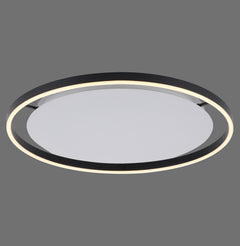 Plafonnier Ritus anthracite, L 58,5 cm