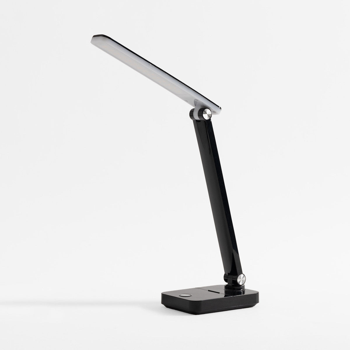 Lampe de bureau noire, L 10 cm
