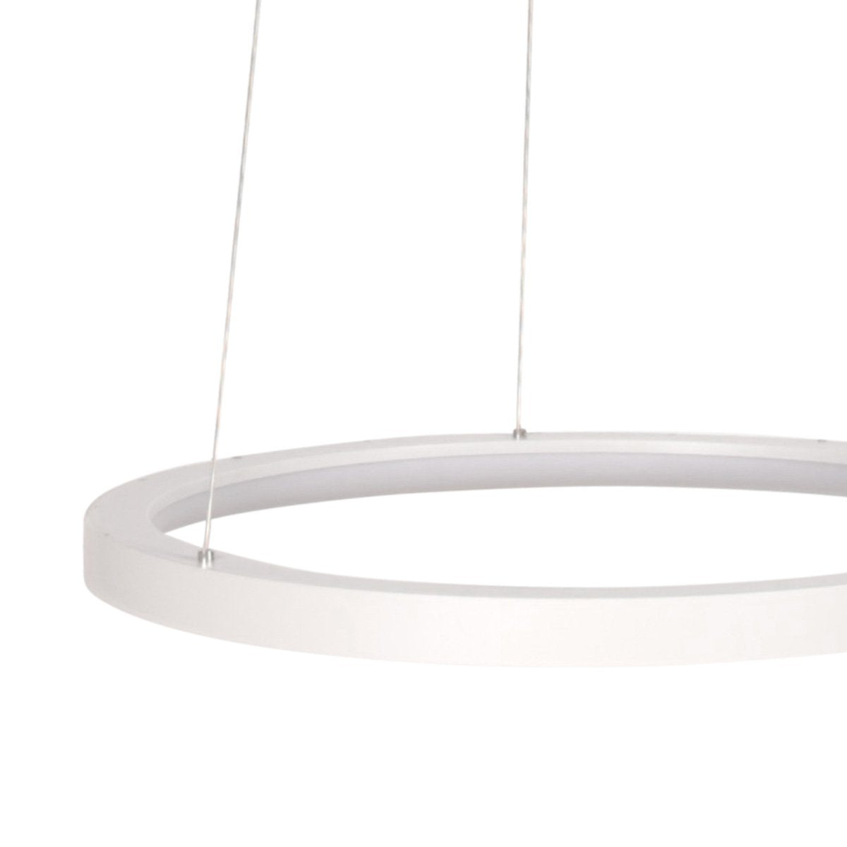 Suspension luminaire Ringlede blanc