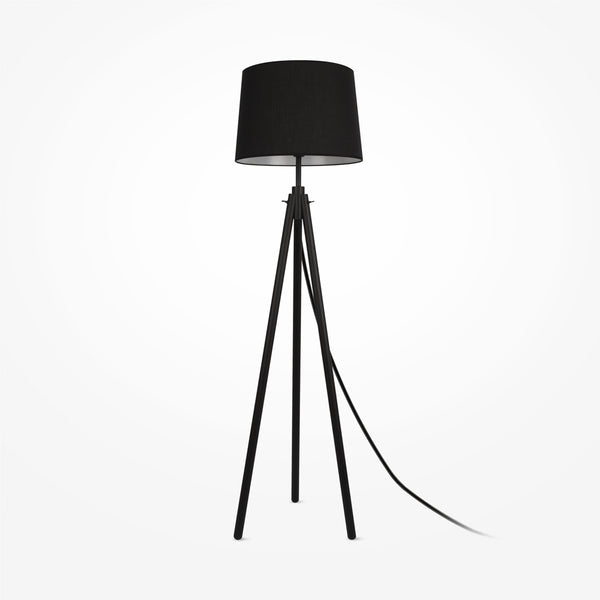 Calvin Lampadaire noir