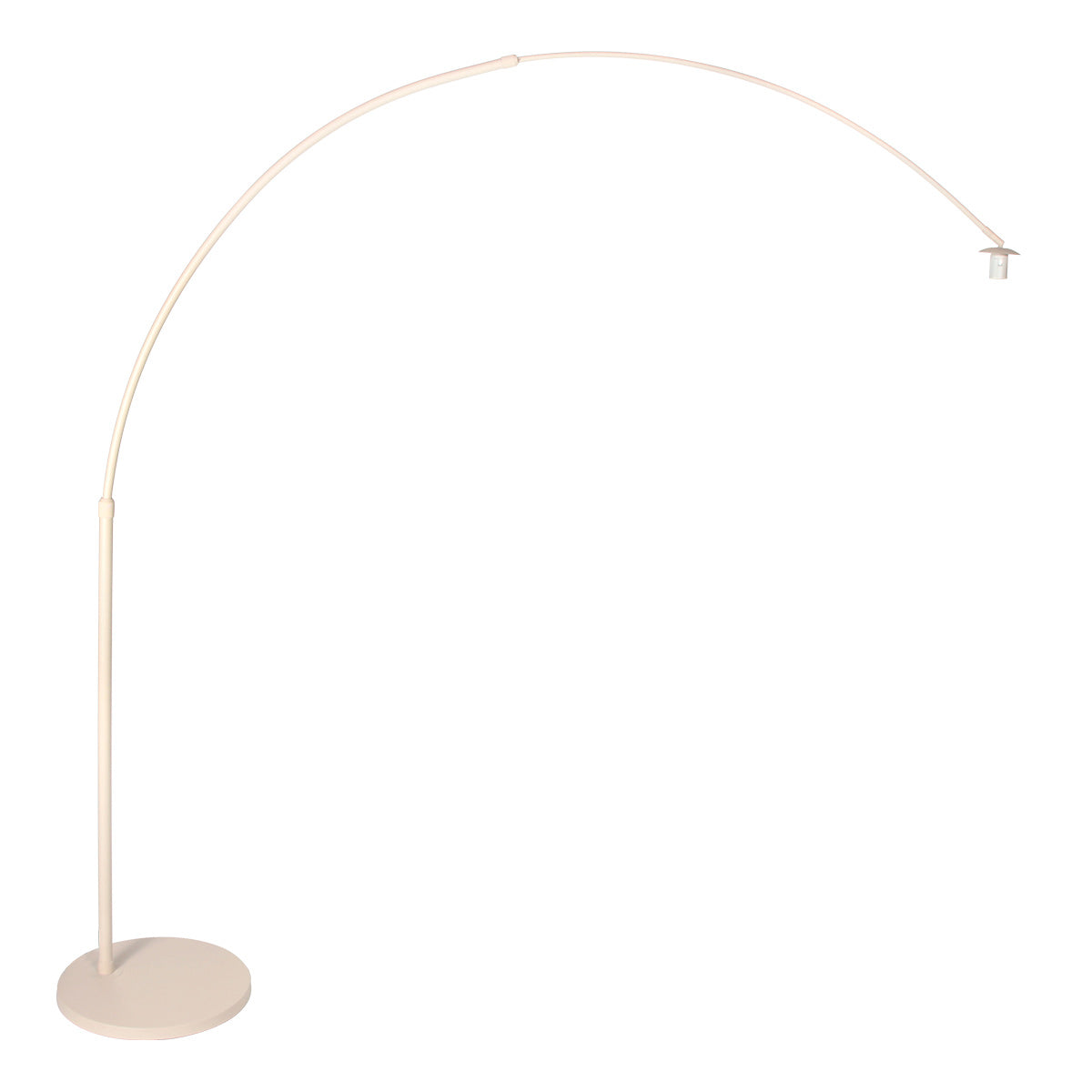 Lampadaire en arc couleur crème Sparkled Light 7268CR – La couleur tendance de 2025