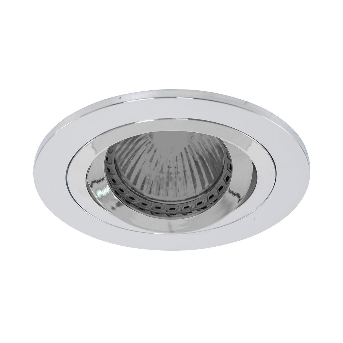 Spot encastrable Pelite 7304CH en chrome brillant Ø10 cm