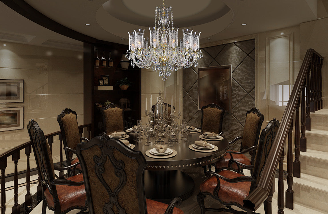Lustre en cristal