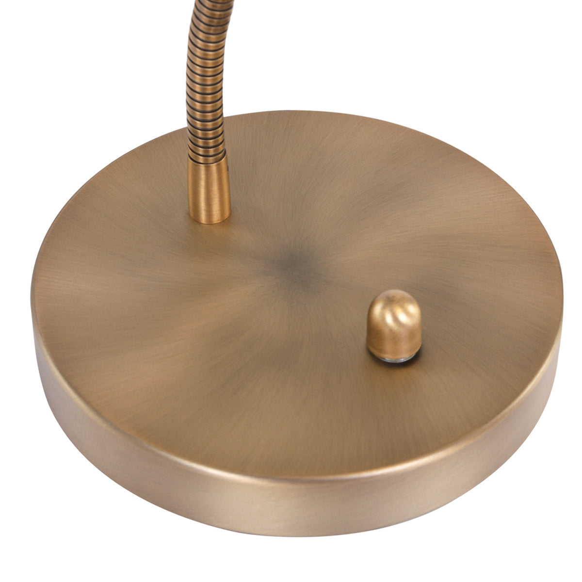 Lampe de table bronze Biron 1 lumière 7502BR avec variateur rotatif 2700 Kelvin