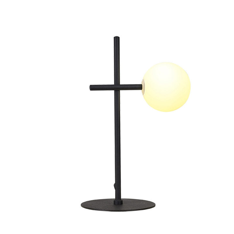 Lampe à poser Cellar noire, verre