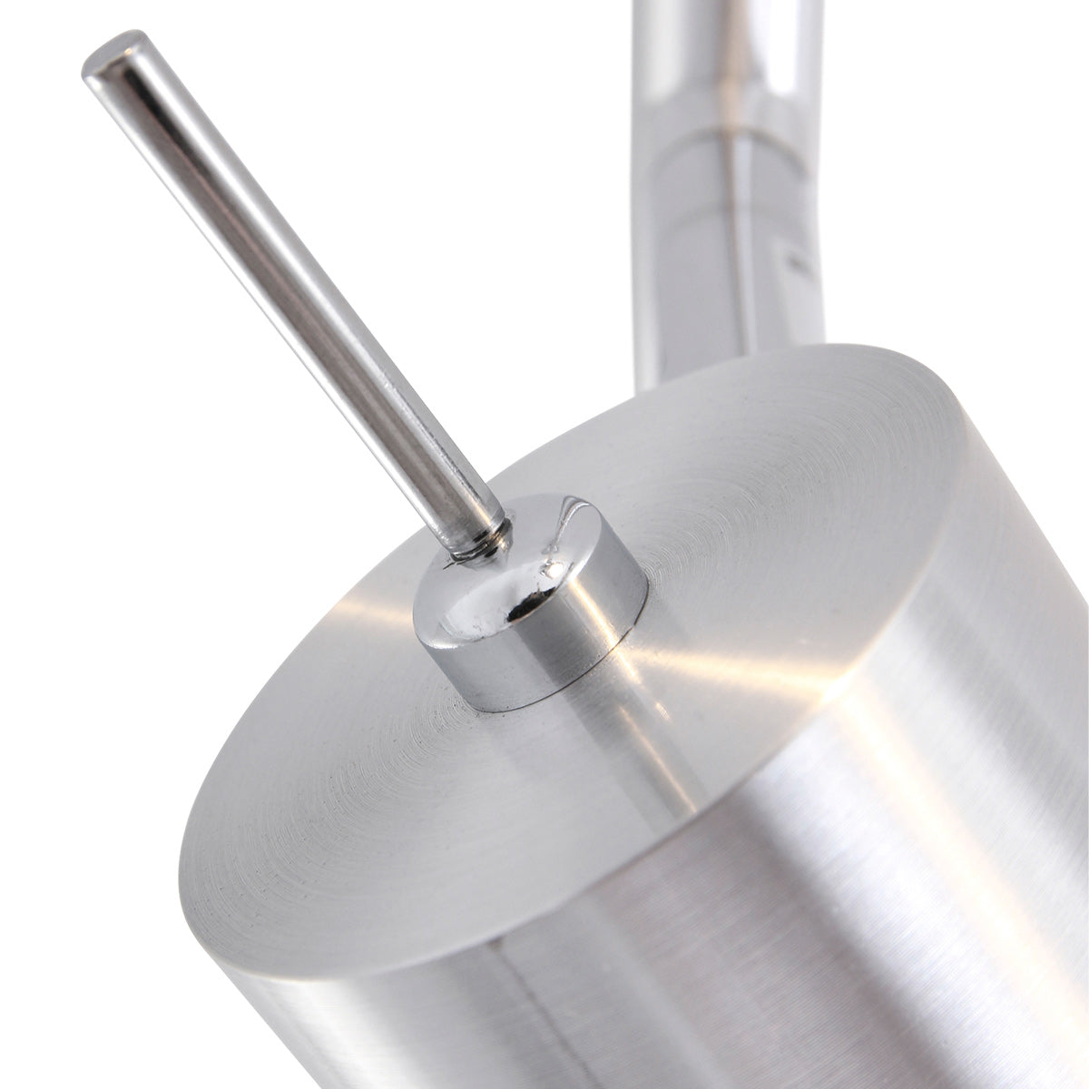 Spot Natasja 7906ST en acier à 6 lampes, avec ampoules GU10 dimmables
