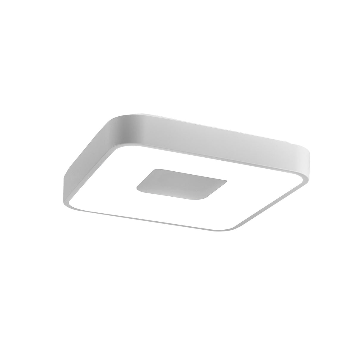 Plafonnier LED Coin avec télécommande, L 34 cm