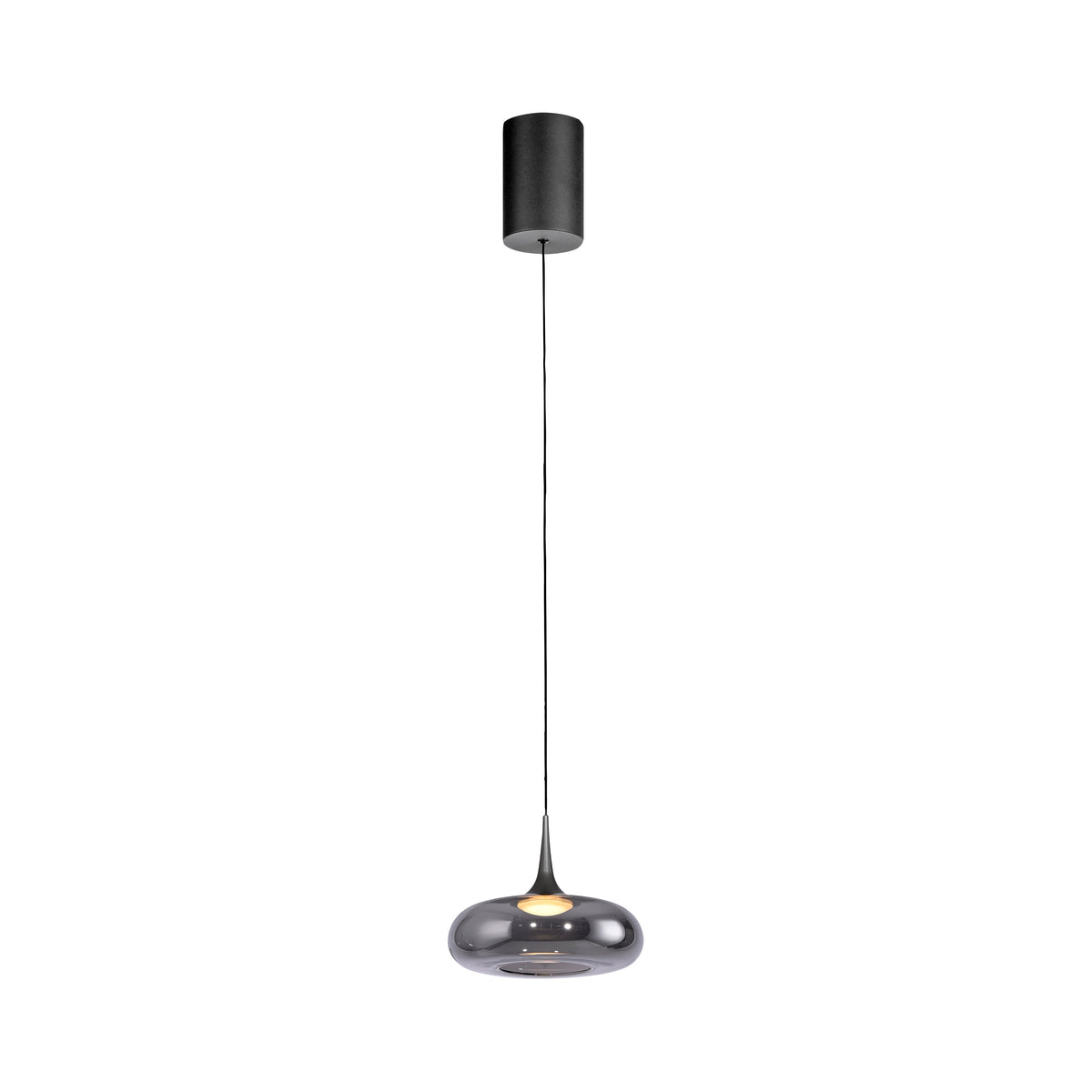 Produit isolé sur fond blanc, silhouette entière de la suspension