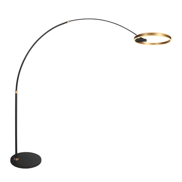 Lampadaire Ringlux doré