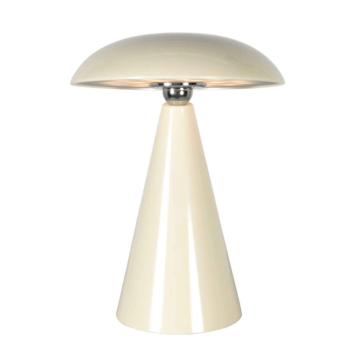 Lampe à poser Mush crème