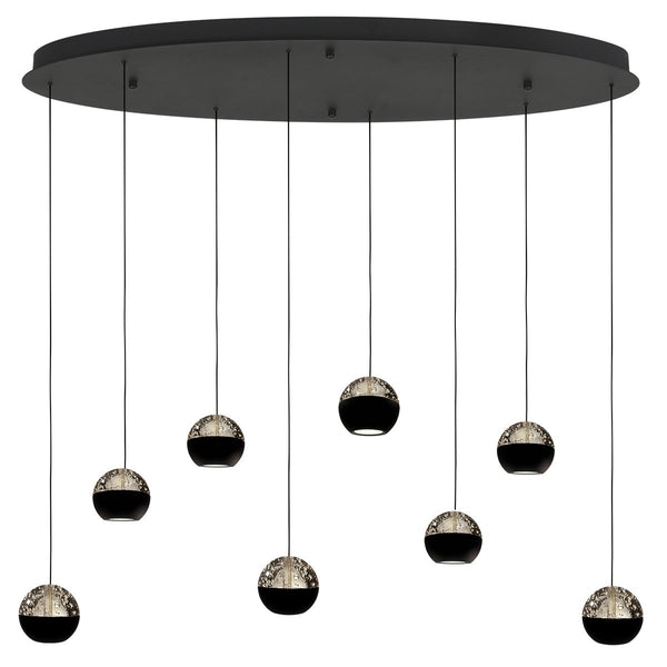 Suspension luminaire Belluno noir