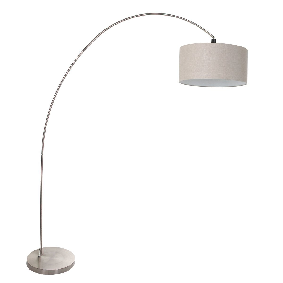 Lampadaire Solva argenté