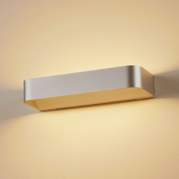 Applique murale LED Frame W2 en aluminium, crème, hauteur 4,8 cm, 3000 K