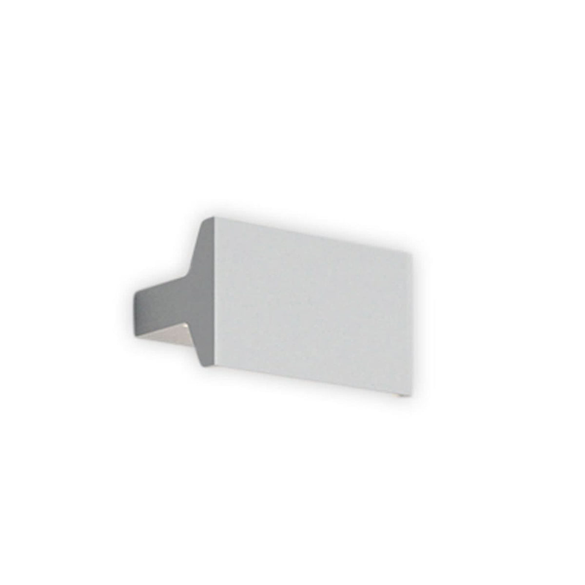 Applique murale LED Ipe W1 en aluminium, blanc mat, hauteur 9,5 cm, 2700 K