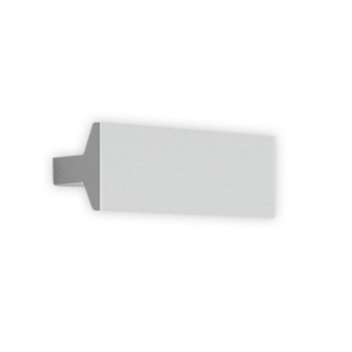 Applique murale LED Ipe W2 en aluminium, blanc mat, hauteur 9,5 cm, 2700 K