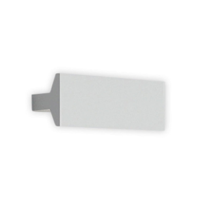 Applique murale LED Ipe W2 en aluminium, blanc mat, hauteur 9,5 cm, 2700 K