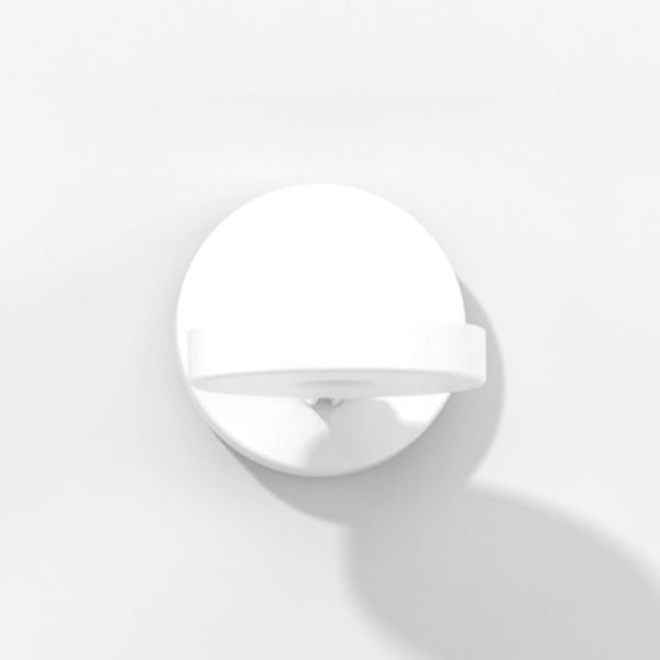 Applique murale LED String H0 DTW en tissu, blanc, Ø 11 cm