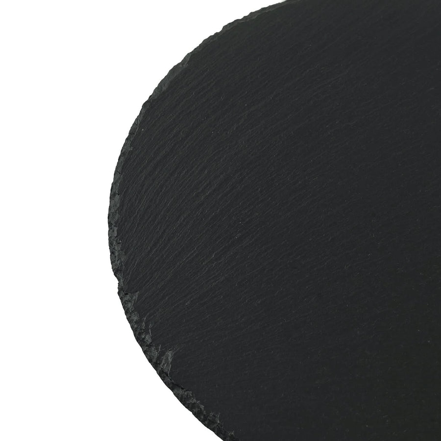 Applique murale LED Peetu en pierre, gris et noir, Ø 25 cm