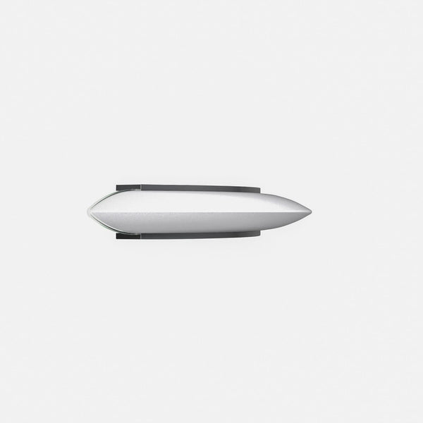 Applique murale LED Ring en verre, blanc, hauteur 8,3 cm, 3000 K