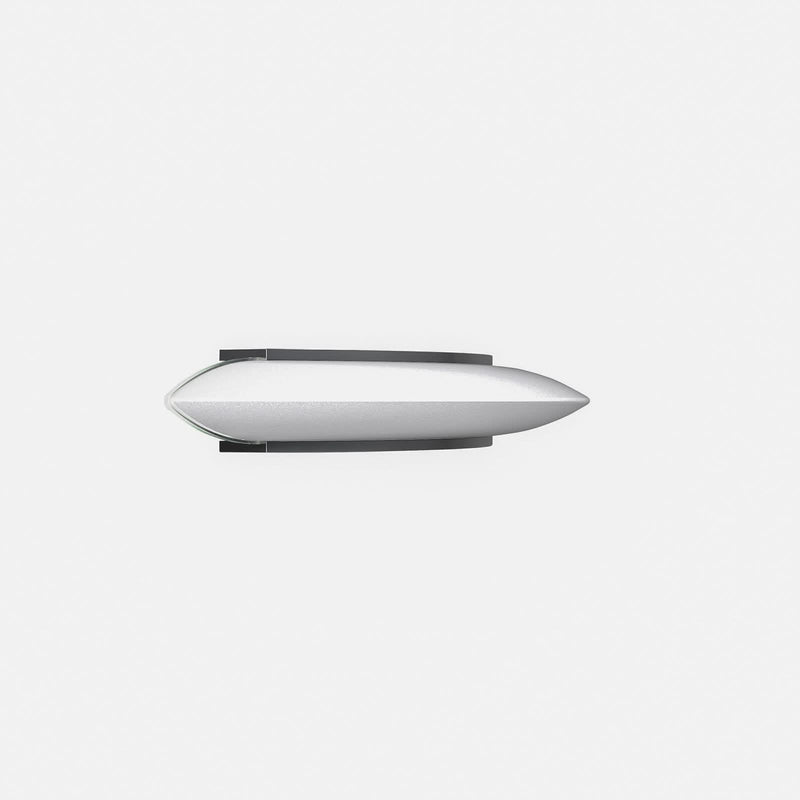Applique murale LED Ring en verre, blanc, hauteur 8,3 cm, 4000 K