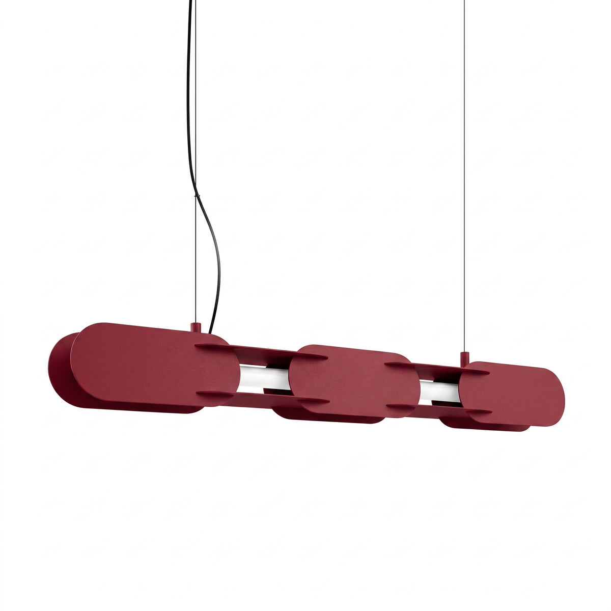 Suspension CHAIN 91 brune LED 4000K Bordeaux