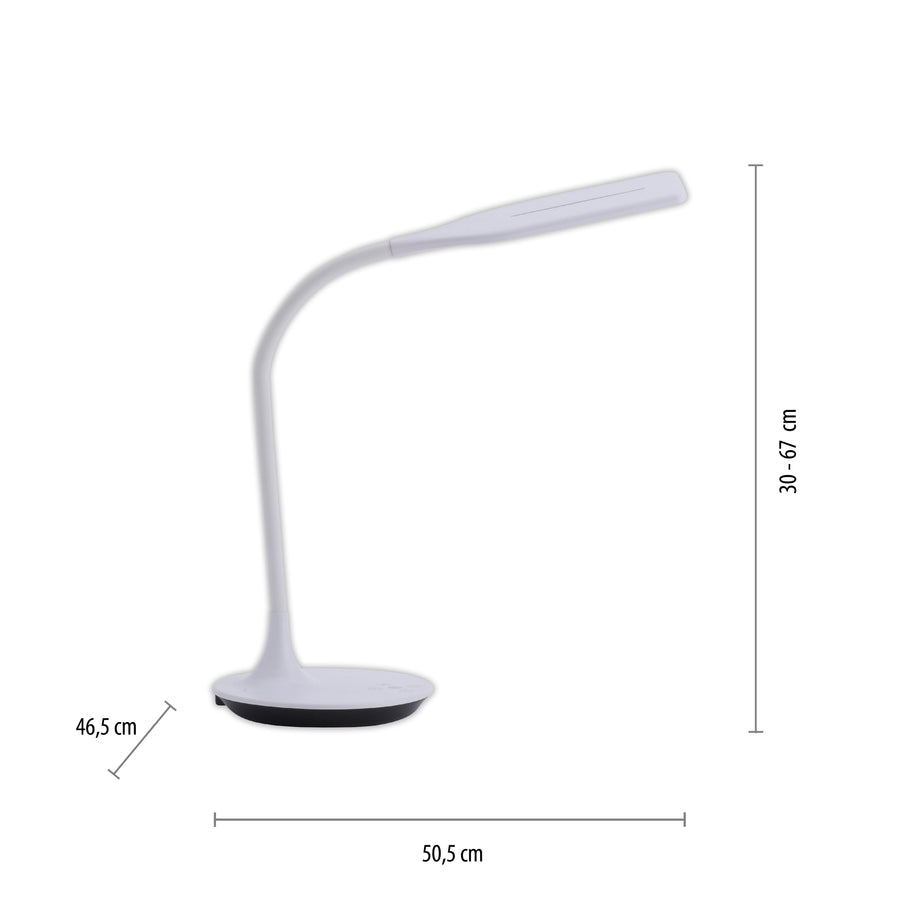 Lampe à poser Rafael blanche