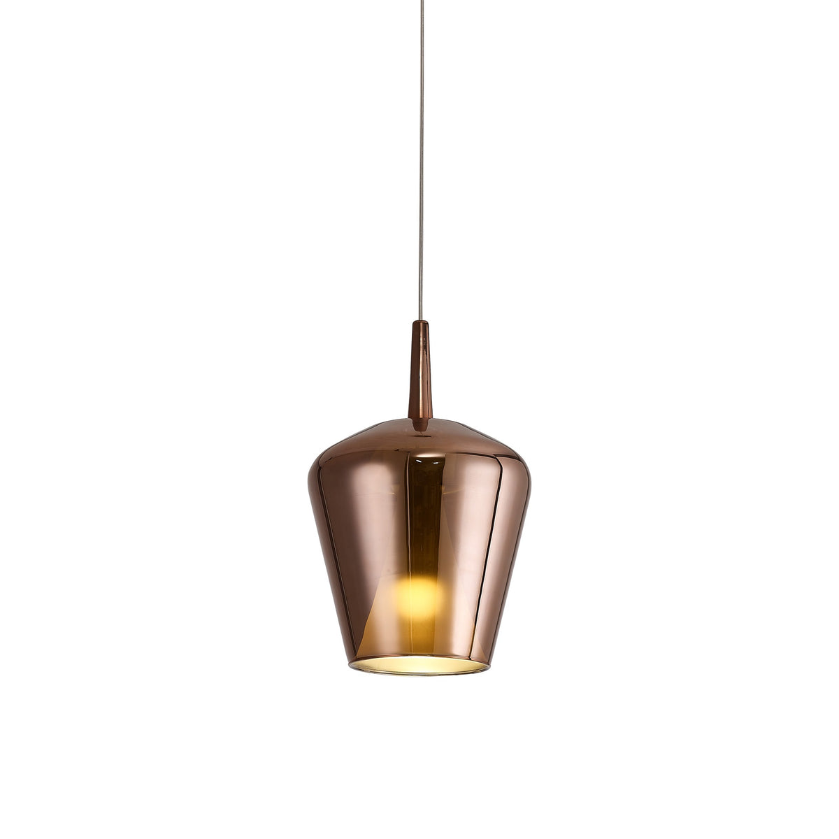 Suspension Elsa, verre, Ø 22,5 cm
