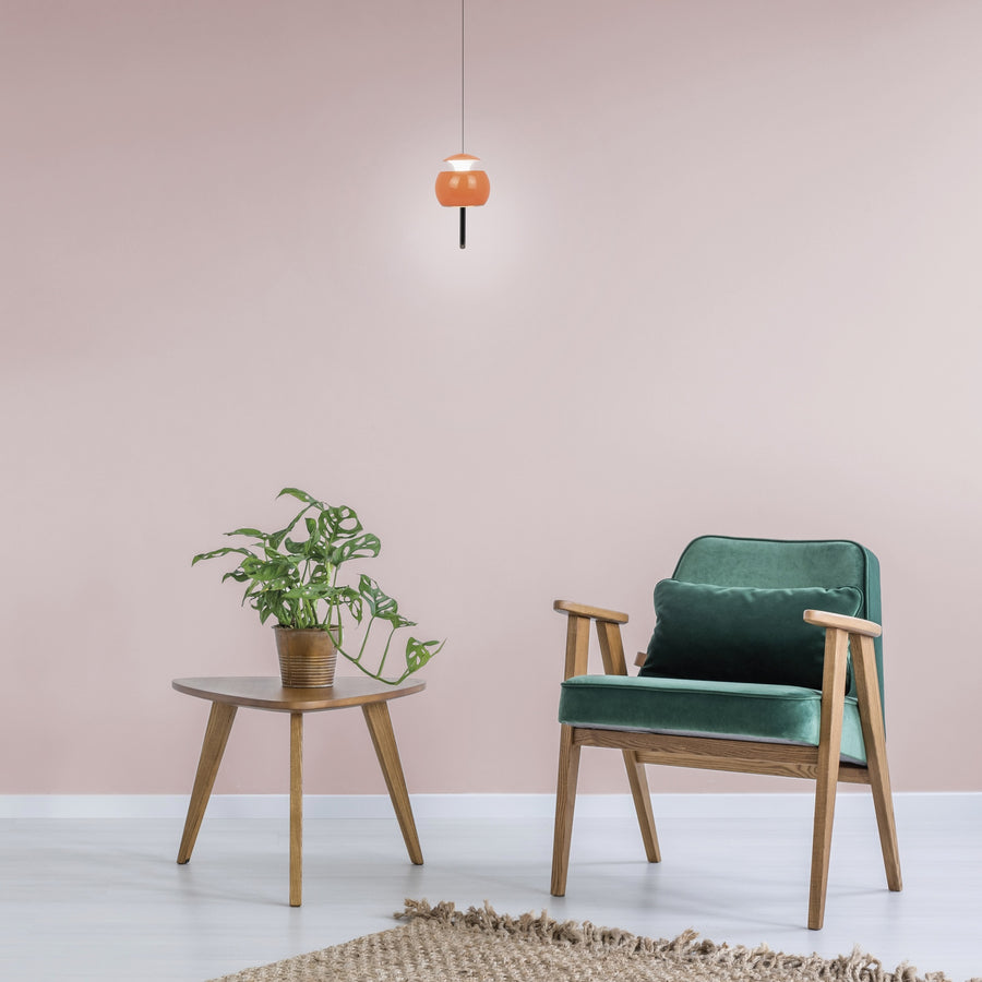 Suspension LED Roller, H 26 à 210 cm