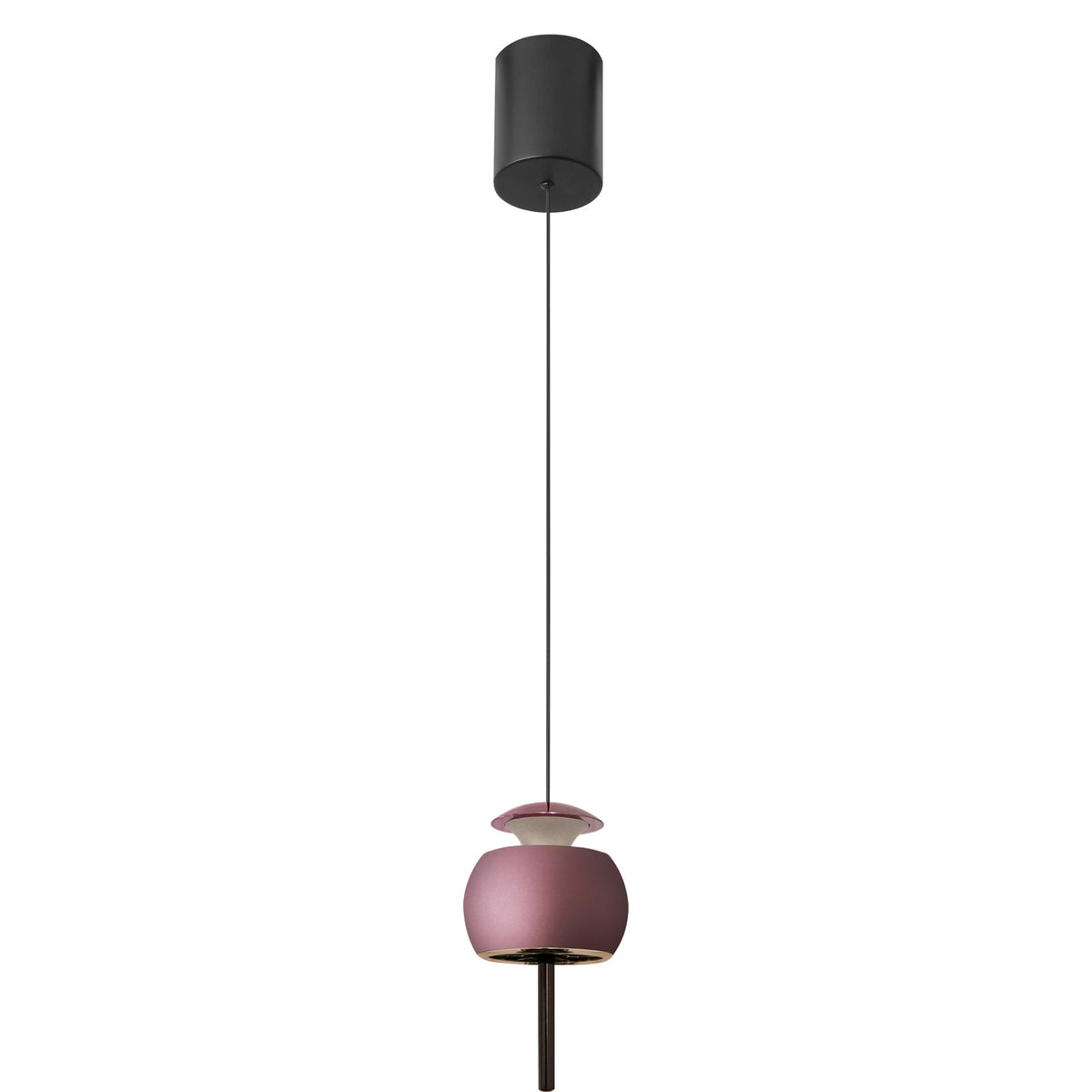 Suspension LED Roller, H 26 à 210 cm