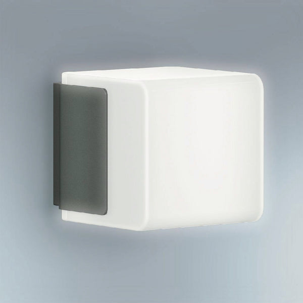Applique d'extérieur LED L 835 SC, anthracite et blanc, hauteur 11 cm, IP44