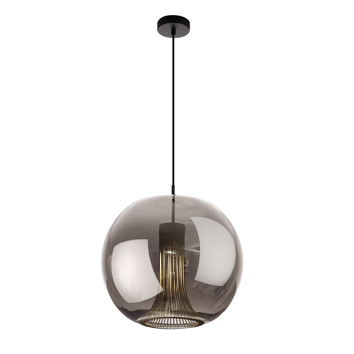 Suspension Kriss, verre, Ø 40 cm