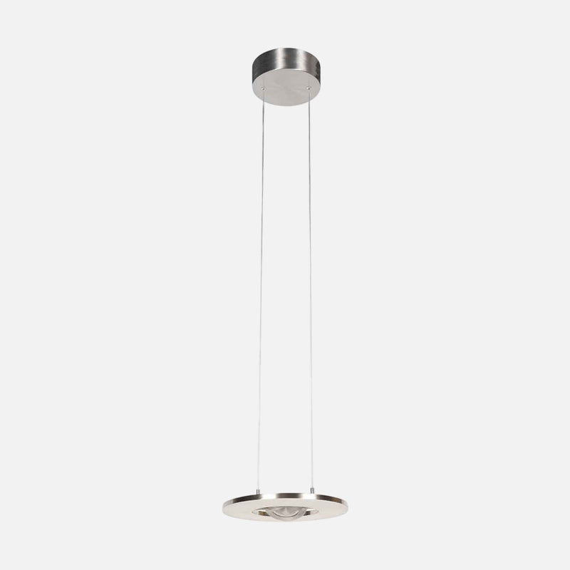 Suspension orientable led, anneau acier Ø 32 cm à hauteur réglable, salle à manger | Pivéa