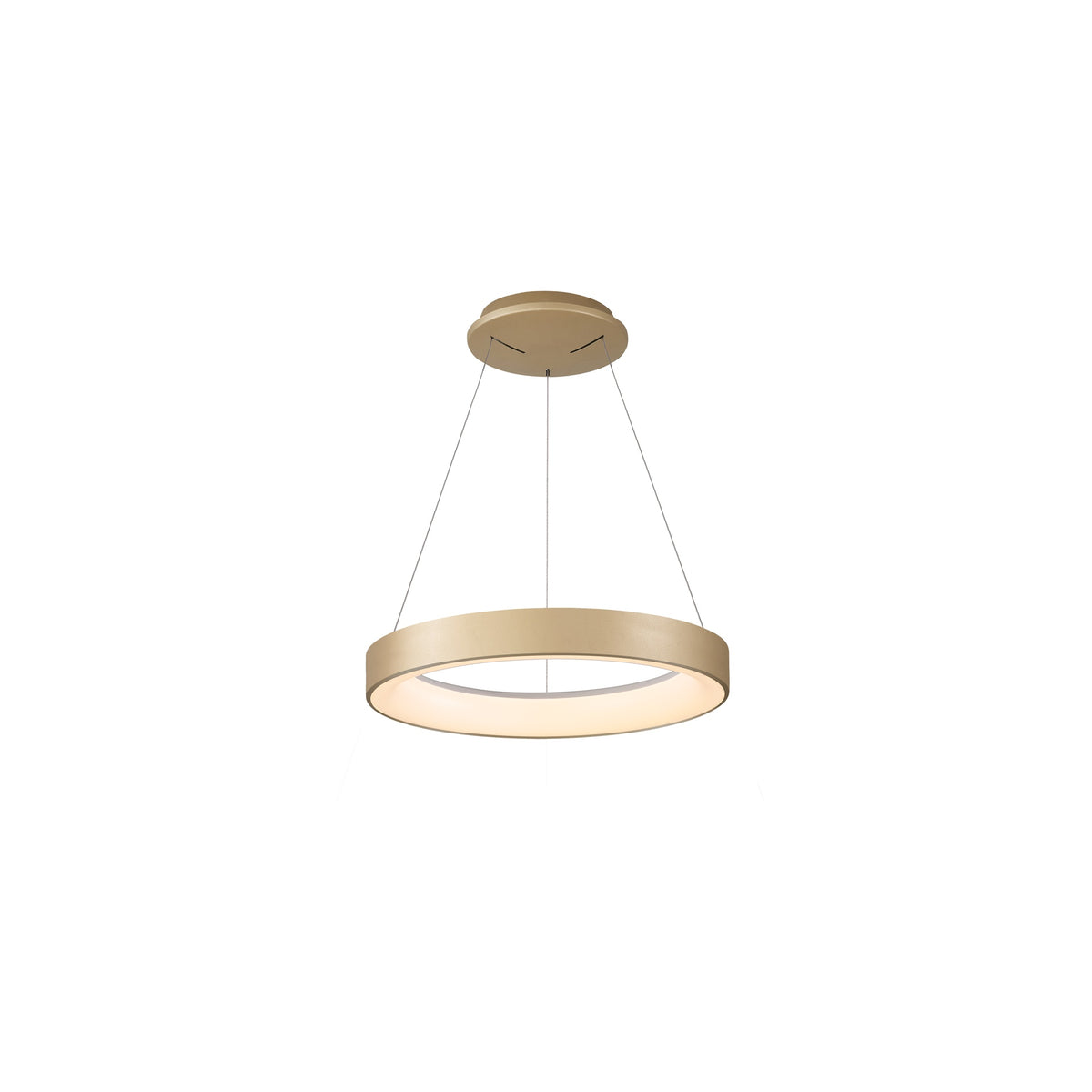 Suspension LED Niseko II avec télécommande, Ø 38 cm