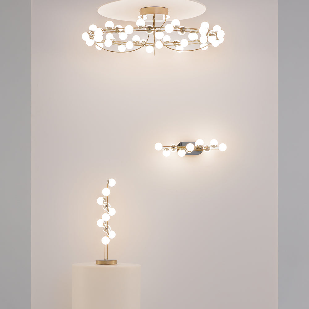 Tessara Plafonnier doré