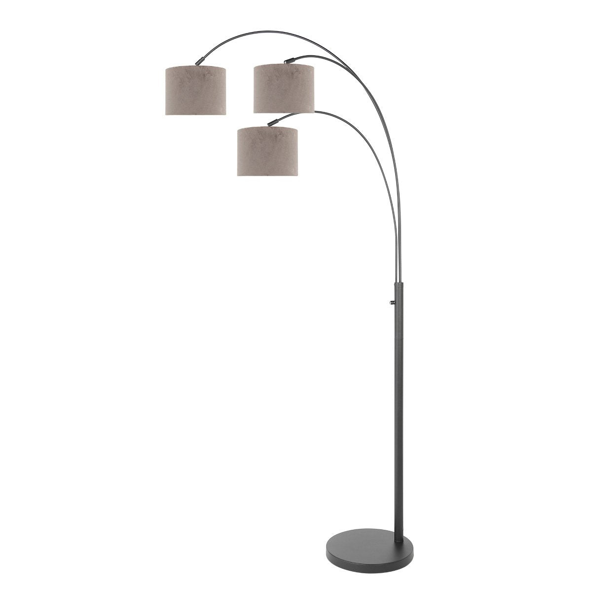 Lampadaire Sparkled Light noir