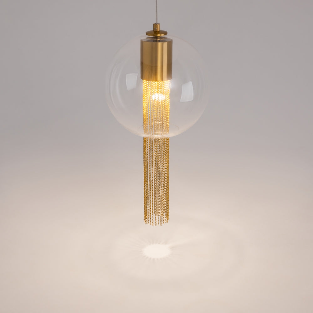 Flusso Suspension luminaire bronze