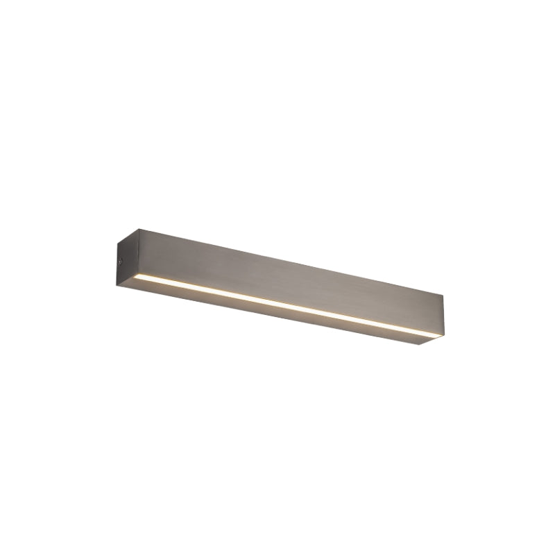 Applique murale LED Elegance grise, L 41 cm