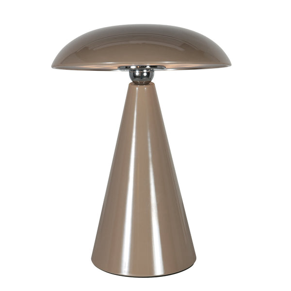 Lampe à poser Mush marron